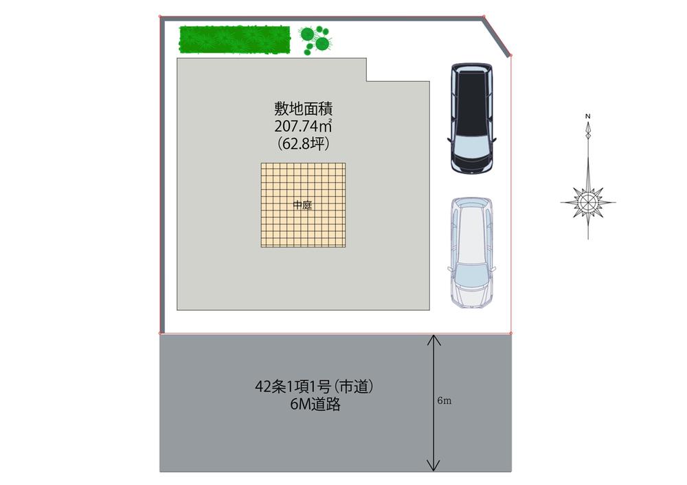 枚方市山之上西町　土地の物件画像