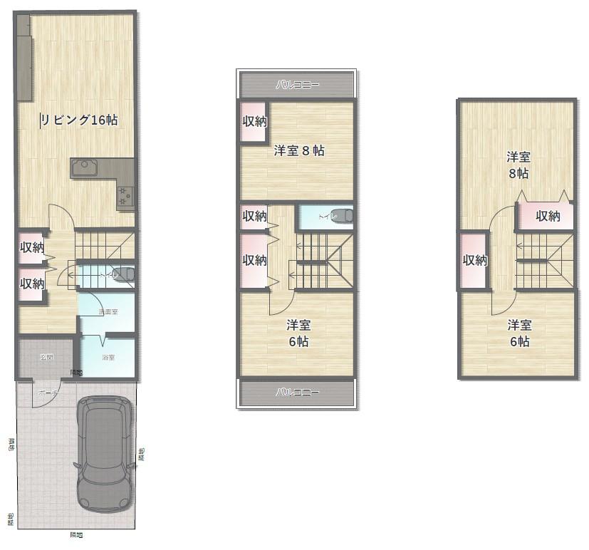 清水2丁目　中古戸建の物件画像